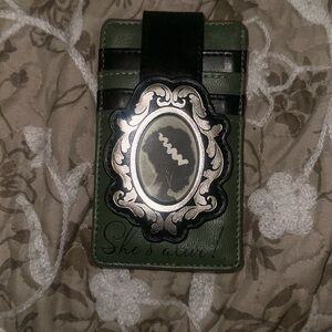 The bride of Frankenstein card holder